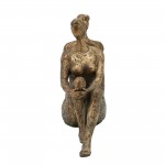 Resin, S/2 Bronze Lady Bookends