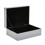 Ec, S/2 White/silver Boxes