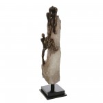 23" Rock Climber Decor, Bronze