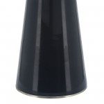 Marble Top, 18"h Nebular Side Table, Blue