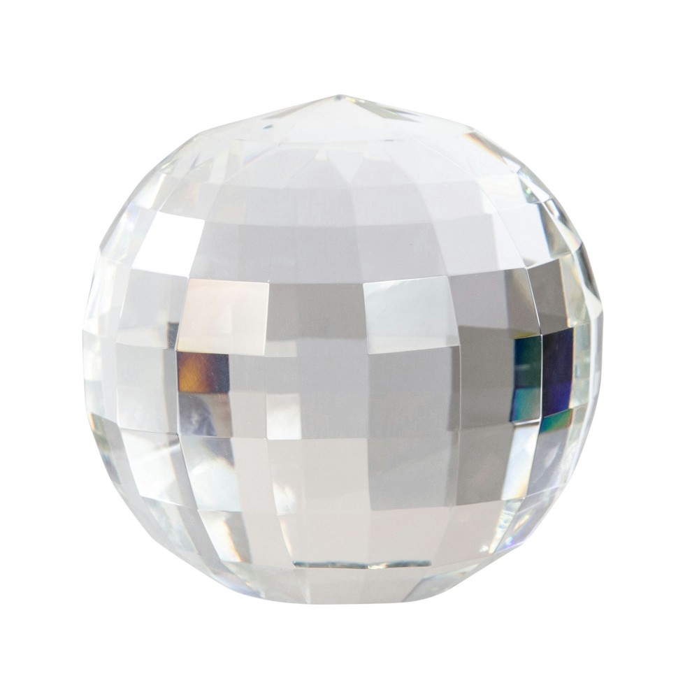 Crystal 5" Orb, Clear