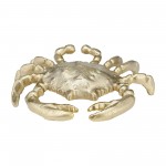 Metal,9", Crab Deco,champagne