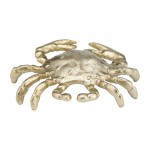 Metal,9", Crab Deco,champagne