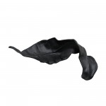 Metal 20" Curled Leaf, Black