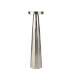 Aluminum 20" Pillar Holder, Silver