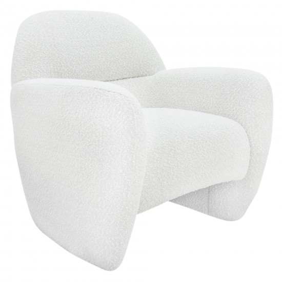 Club Accent Arm Chair, Ivory