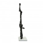 Metal, 16", Ladder Sculpture, Black