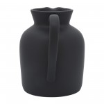 Cer, 7" Pitcher Vase, Black