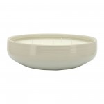 13" Bowl Citronella Candle By Liv & Skye 60oz, White