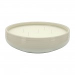 13" Bowl Citronella Candle By Liv & Skye 60oz, White