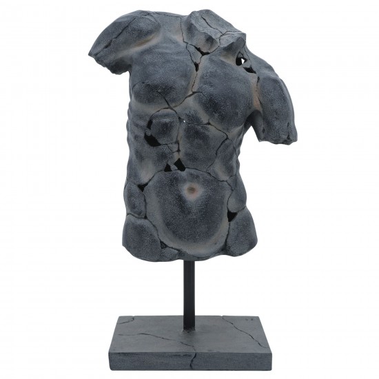 Cracked Torso Sculpture