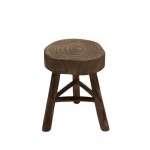 Wood 16"h Accent Table, Brown