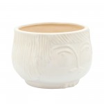 7" Grandpa Planter, White