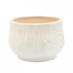 7" Grandpa Planter, White