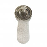 Ceramic 16" Bead Candle Holder,champagne
