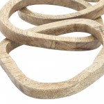 Wood, 26" 5-link Chains, Brown