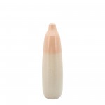 18"h Bottle Vase, Blush