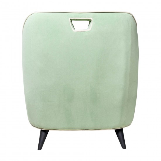 Two-toned Accent Chair - Green Kd