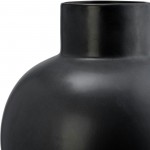 Cer, 18"h Bubble Vase, Black Volcanic