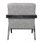 Wood - Scandinavian Accent Chair - Gray