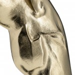Metal,24",horse Head Sculpture,black/gold