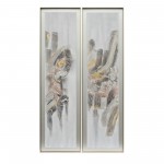 70x20, S/2, Abstract Oil Painting, Multi