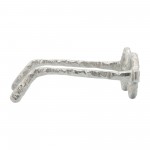 Aluminum Glasses Sculpture, Silver