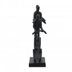 Metal, 15" 4 Men Balancing Act, Black