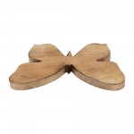 Wood, 12"h Butterfly Deco, Brown