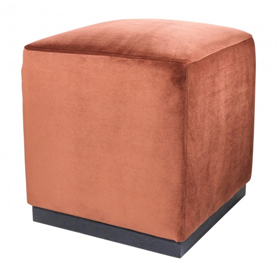 20x20 Square Ottoman, Brown