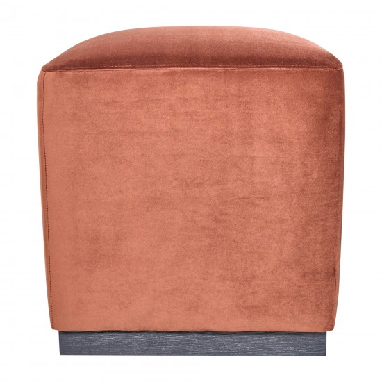 20x20 Square Ottoman, Brown