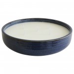 13" Bowl Citronella Candle By Liv & Skye 60oz, Blue