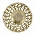 Metal,s/3, 9/10/12" Pierced Bowls, Gold