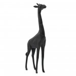 Resin 16"h, Giraffe, Black