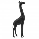 Resin 16"h, Giraffe, Black