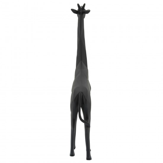 Resin 16"h, Giraffe, Black