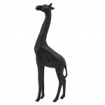 Resin 16"h, Giraffe, Black