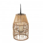 Wicker 17"h Lantern Natural