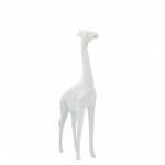 Resin 16"h, Giraffe, White