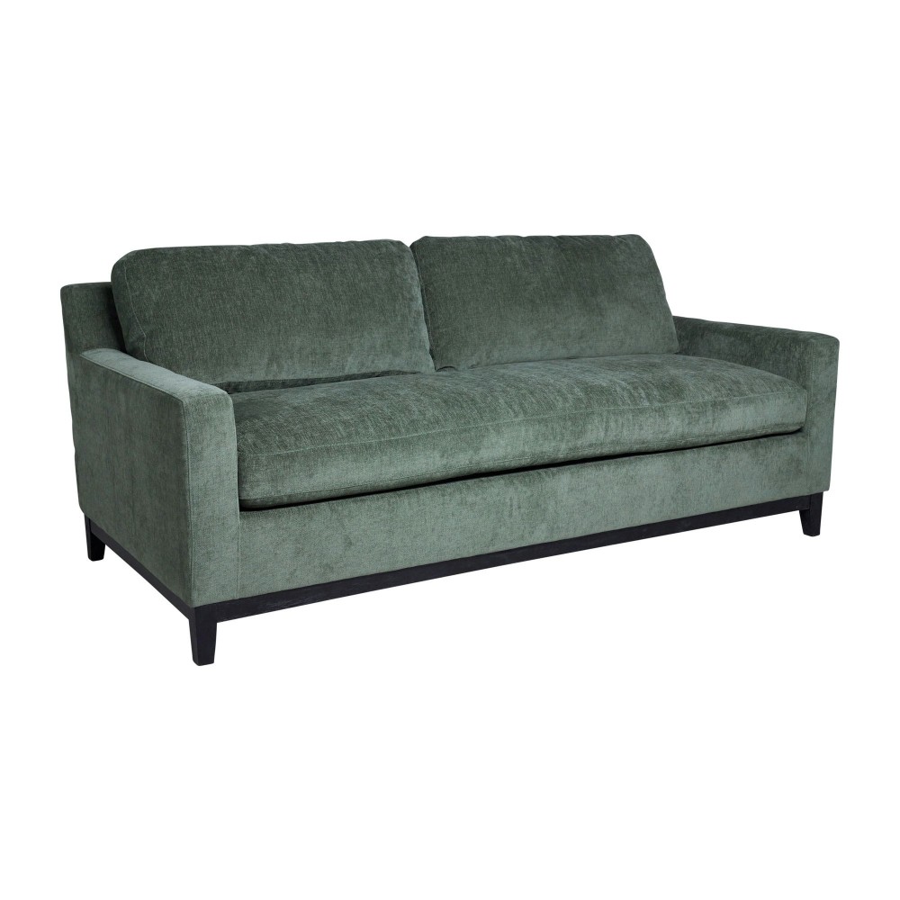 Modern Twin Sleeper Sofa, Green Kd