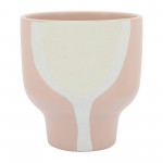 Cer, 10" Mushroom Planter, Blush