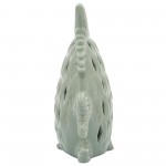 Cer, 11" Cut-out Fish, Seafoam