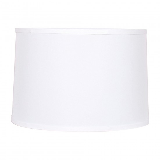 Polylinen, 15x16x11" Lamp Shade, White Kd