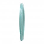 Metal 36" Round Mirror, Turq