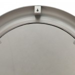 Metal 36" Round Mirror, Turq