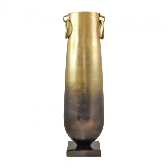 Metal, 29" Metallic Vase, Bronze