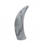 Marble 8"h Antler Deco, Gray