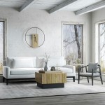 Wood, 3-seater Bolstered Sofa, Tan/black Kd