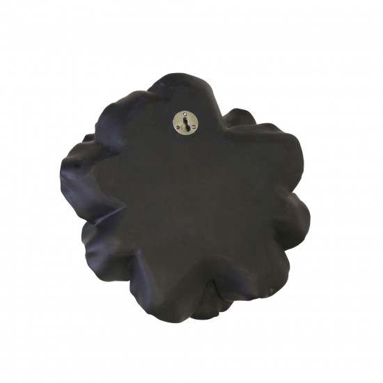 Black\gold Wall Flower, 10"