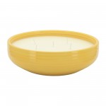 13" Bowl Citronella Candle By Liv & Skye 60oz, Yellow